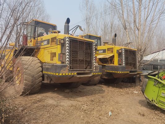 Utilisé Komatsu WA500 6 roue chargeur WA600-6 Économie de carburant pour la construction