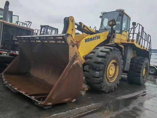 Komatsu WA600-6 chargeur à petites roues usagé WA500-6 Opération de sécurité pour l'exploitation minière