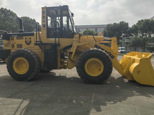 Chargeur à roues d'occasion japonais Komatsu WA320-3 Chargeur avant d'occasion