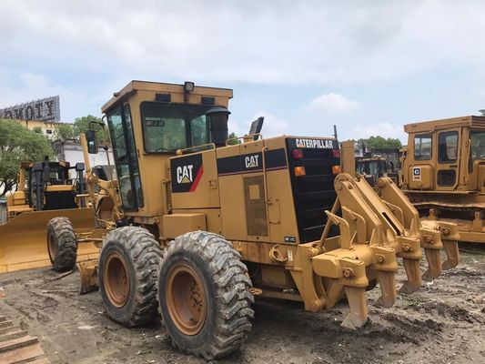 Gradeur de moteur CAT 140H d'occasion haute précision avec mouvement de lame adaptable