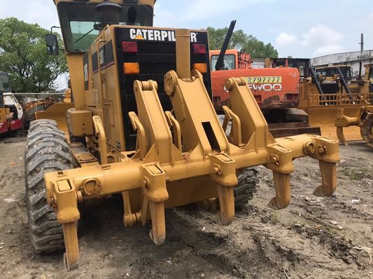 Gradeur de moteur CAT 140H d'occasion haute précision avec mouvement de lame adaptable