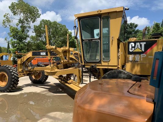 CAT 160K Gradeur de moteur d'occasion Gradeur de moteur de chenille d'occasion à haut rendement