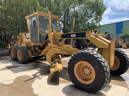 CAT 160K Gradeur de moteur d'occasion Gradeur de moteur de chenille d'occasion à haut rendement