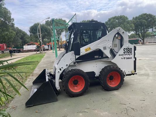 S180 Bobcat Skid Steer Loader Couleur originale d'occasion Faible entretien