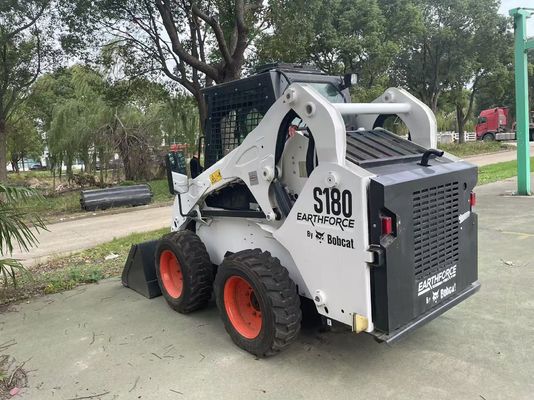 S180 Bobcat Skid Steer Loader Couleur originale d'occasion Faible entretien