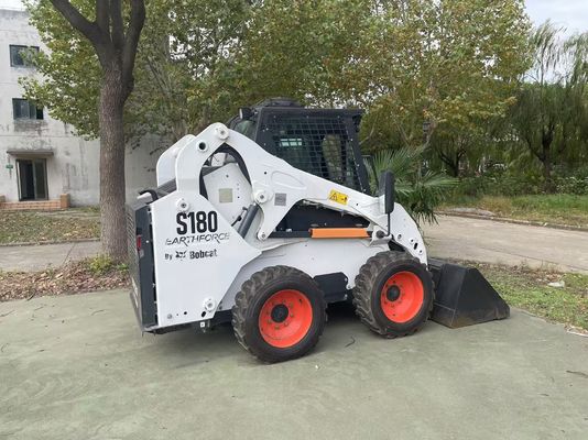 S180 Bobcat Skid Steer Loader Couleur originale d'occasion Faible entretien