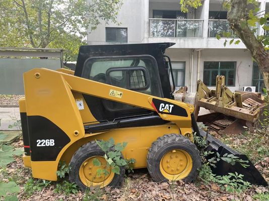 Fonctionnement efficace, chargeur de roulement à dérive CAT 226B utilisé, automatique, originaire des États-Unis