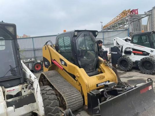 Puissant 277C Caterpillar utilisé Skid Steer Économie de carburant en bon état
