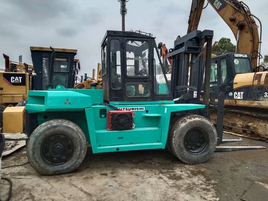 12 tonnes Mitsubishi F120 camion élévateur diesel d'occasion en bon état