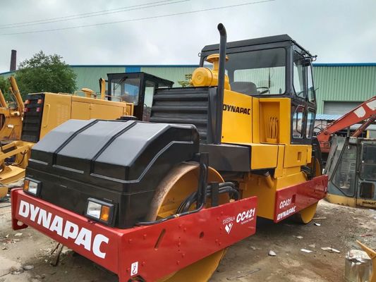 Dynapac CC421 Rouleau routier d'occasion à double tambour Rouleau routier à haute productivité Suède