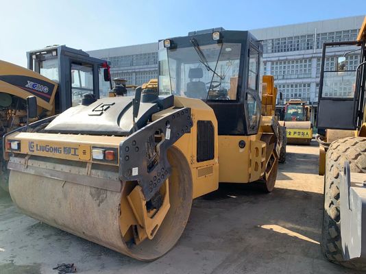 Utilisé Liugong CLG6212 Compacteur à double tambour Facile à utiliser Faible temps d'arrêt