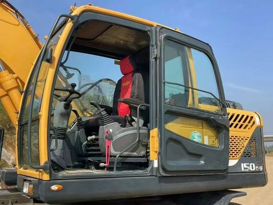 Hyundai R150W-9 Excavateur à roues usagées 2015 haute précision pour le bâtiment