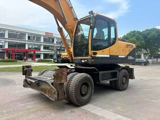 Excavateur à roues d'occasion Hyundai R210W-9 En excellent état/Excavateur à roues d'occasion à vendre