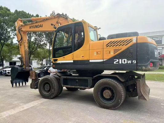 Excavateur à roues d'occasion Hyundai R210W-9 En excellent état/Excavateur à roues d'occasion à vendre