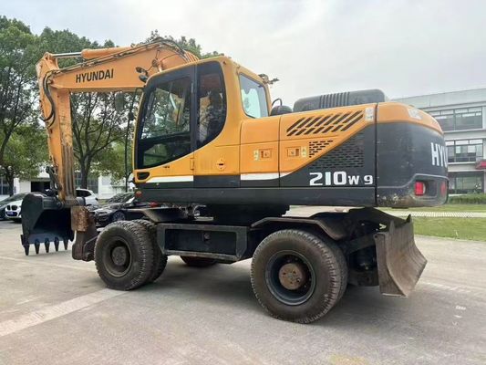 Excavateur à roues d'occasion Hyundai R210W-9 En excellent état/Excavateur à roues d'occasion à vendre