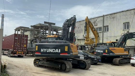 Excavateur Hyundai R220LC-9S d'occasion en excellent état / Excavateur Hyundai Crawler d'occasion à vendre