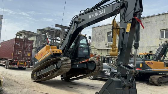 Excavateur Hyundai R220LC-9S d'occasion en excellent état / Excavateur Hyundai Crawler d'occasion à vendre