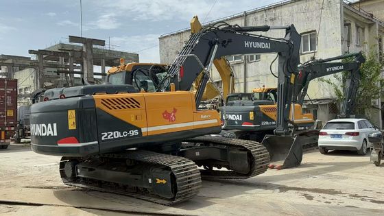 Excavateur Hyundai R220LC-9S d'occasion en excellent état / Excavateur Hyundai Crawler d'occasion à vendre