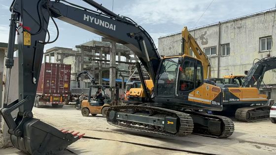 Excavateur Hyundai R220LC-9S d'occasion en excellent état / Excavateur Hyundai Crawler d'occasion à vendre