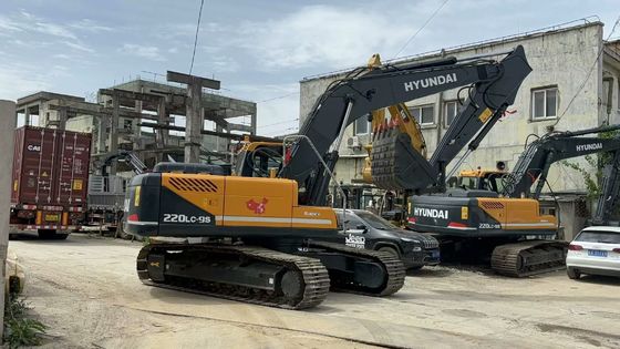Excavateur Hyundai R220LC-9S d'occasion en excellent état / Excavateur Hyundai Crawler d'occasion à vendre