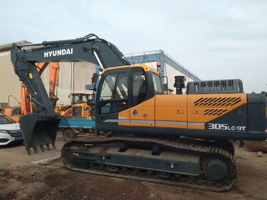 R305LC-9T Excavatrice utilisée Excavatrice utilisée Hyundai Pour le chantier de construction