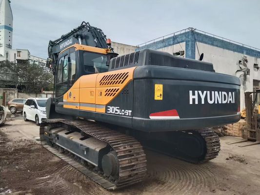 R305LC-9T Excavatrice utilisée Excavatrice utilisée Hyundai Pour le chantier de construction