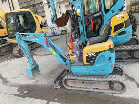 Kubota U10-3 Mini Excavateur d'occasion Travail intérieur Excavateur d'occasion