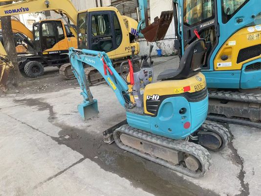 Kubota U10-3 Mini Excavateur d'occasion Travail intérieur Excavateur d'occasion