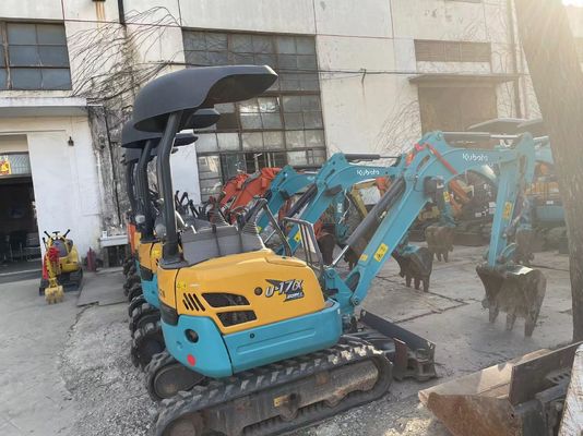 Couleur originale Utilisé Kobelco Excavator U17 Haute efficacité pour le travail en intérieur