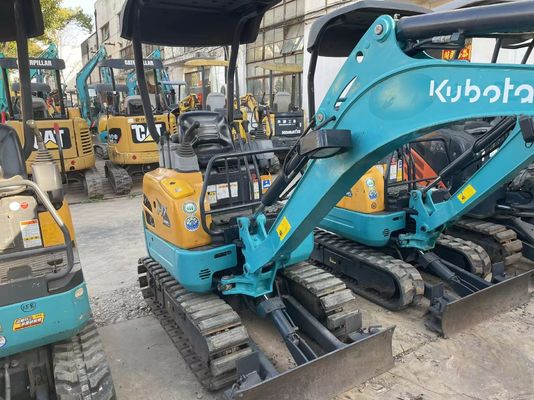 Couleur originale Utilisé Kobelco Excavator U17 Haute efficacité pour le travail en intérieur