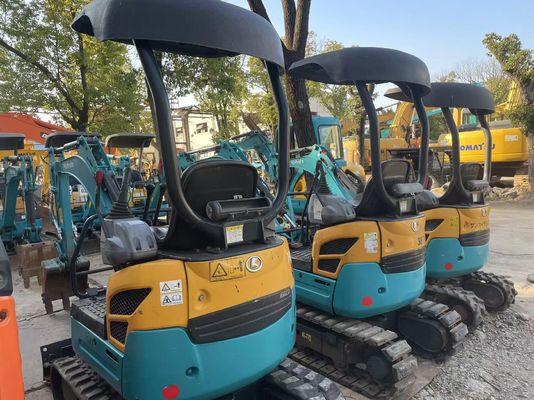 Couleur originale Utilisé Kobelco Excavator U17 Haute efficacité pour le travail en intérieur