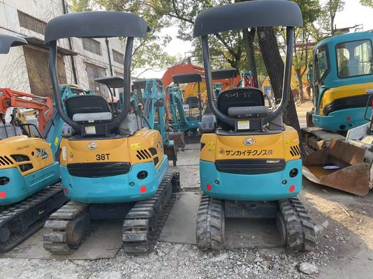 Couleur originale Utilisé Kobelco Excavator U17 Haute efficacité pour le travail en intérieur