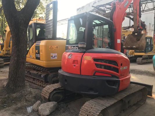 Excavateur mini Kubota KX163-5 d'occasion au Japon/Excavateur mini Kubota d'occasion au Japon