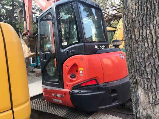 Excavateur mini Kubota KX163-5 d'occasion au Japon/Excavateur mini Kubota d'occasion au Japon