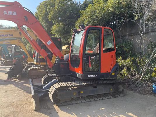 Excavateur d'occasion japonais Kubota KX185-3/Excavateur mini Kubota d'occasion
