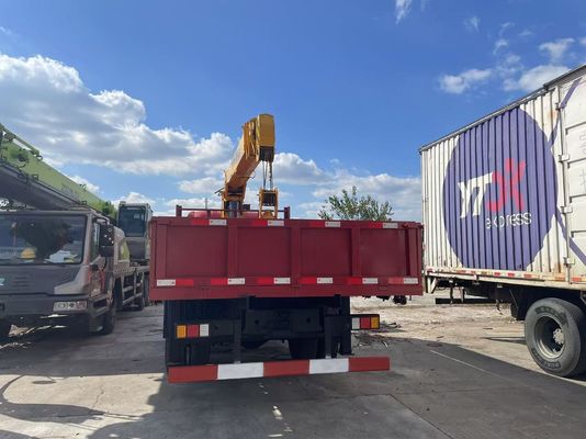 8 tonnes XCMG SQS200-4 camion monté grue d'occasion avec camion DongFeng 2019 année