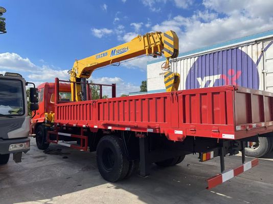 8 tonnes XCMG SQS200-4 camion monté grue d'occasion avec camion DongFeng 2019 année
