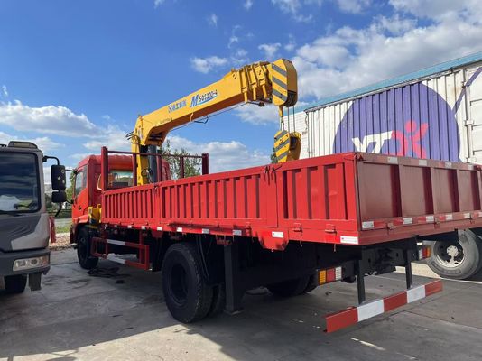 8 tonnes XCMG SQS200-4 camion monté grue d'occasion avec camion DongFeng 2019 année
