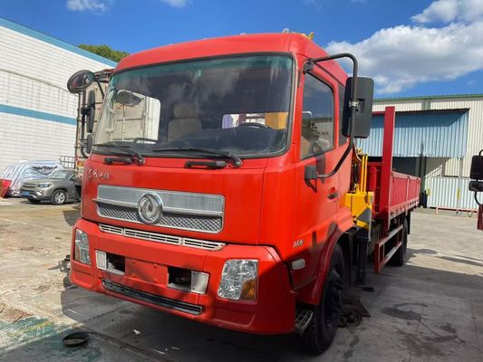 8 tonnes XCMG SQS200-4 camion monté grue d'occasion avec camion DongFeng 2019 année