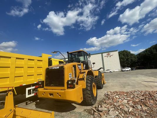 CAT 950H Chargeur à roues d'occasion sur chantier de construction Chargeur avant utilisé en Afrique