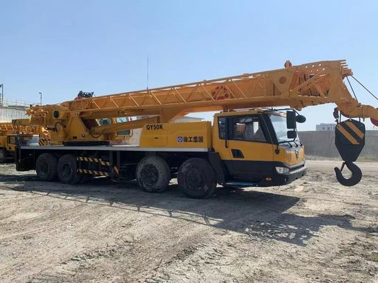 XCMG QY50K-II 50 tonnes de camions d'occasion grue de grande capacité camions à rampe utilisés