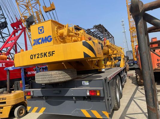 Année 2021 Grue de camion d'occasion XCMG QY25K5F Sécurité opérationnelle Grue mobile de 25 tonnes