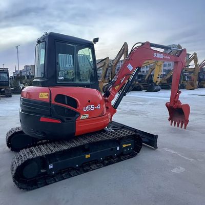 Excavateur mini Kubota U55-4 d'occasion au Japon/Excavateur mini Kubota d'occasion