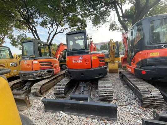 Couleur de peinture utilisée Kubota KX163-5 Mini Excavateur en excellent état/Excavateur Kubota avec moteur EPA et bras pivotant