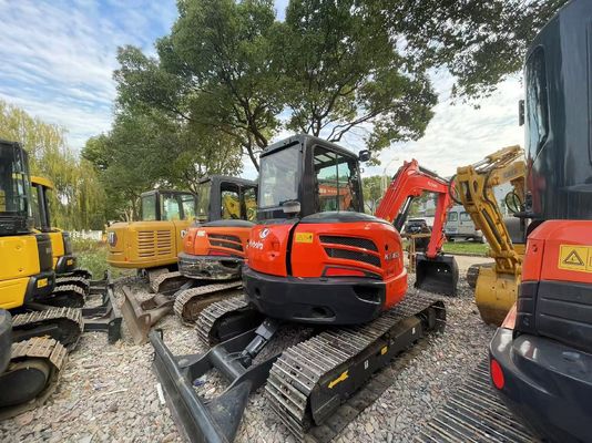Couleur de peinture utilisée Kubota KX163-5 Mini Excavateur en excellent état/Excavateur Kubota avec moteur EPA et bras pivotant