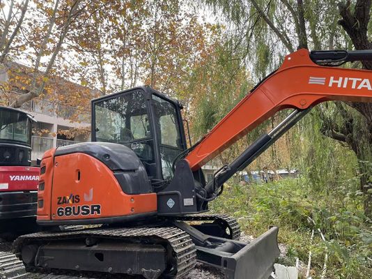 Originale japonaise utilisée Hitachi ZX68USR-5A Excavateur en parfait état