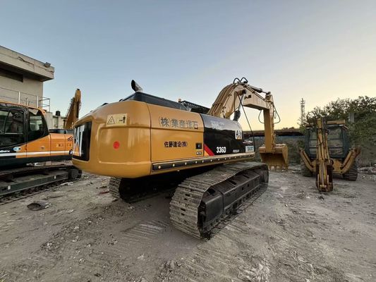 Utilisé Crawler Caterpillar 336D Excavator Repeinture Couleur 36 Tons Pour l'exploitation minière