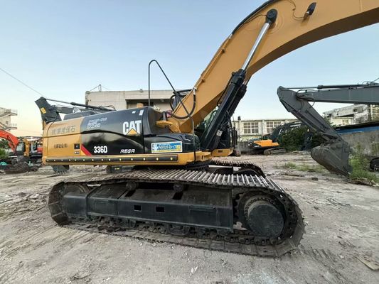 Utilisé Crawler Caterpillar 336D Excavator Repeinture Couleur 36 Tons Pour l'exploitation minière