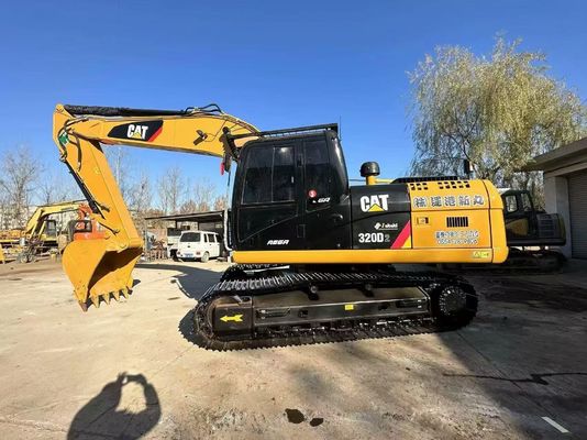 Jaune Original Japon Excavateur CAT utilisé 320D2 Caterpillar Crawler Excavator