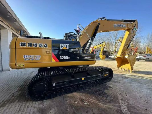 Jaune Original Japon Excavateur CAT utilisé 320D2 Caterpillar Crawler Excavator